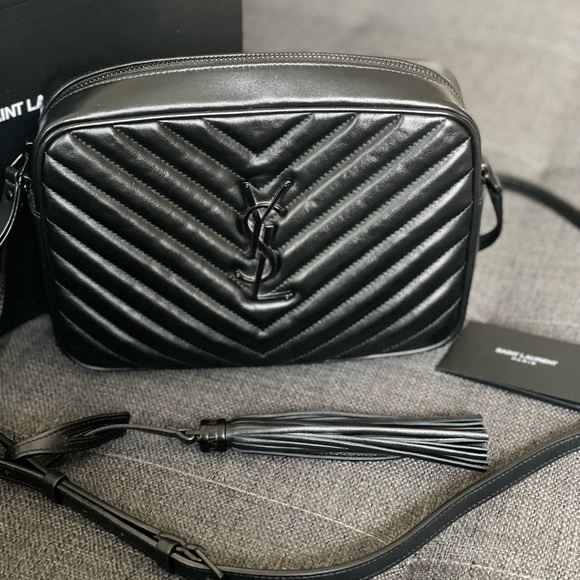 YSL Yves Saint Lauren black camera bag crossbody - Picture 5 of 16